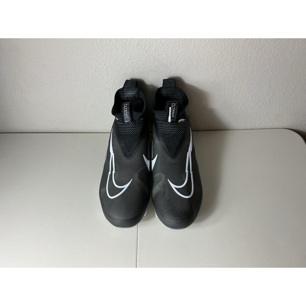 Nike Alpha Menace Elite 3 Football Cleats Black Iron Grey CT6648-001 Men Size 12